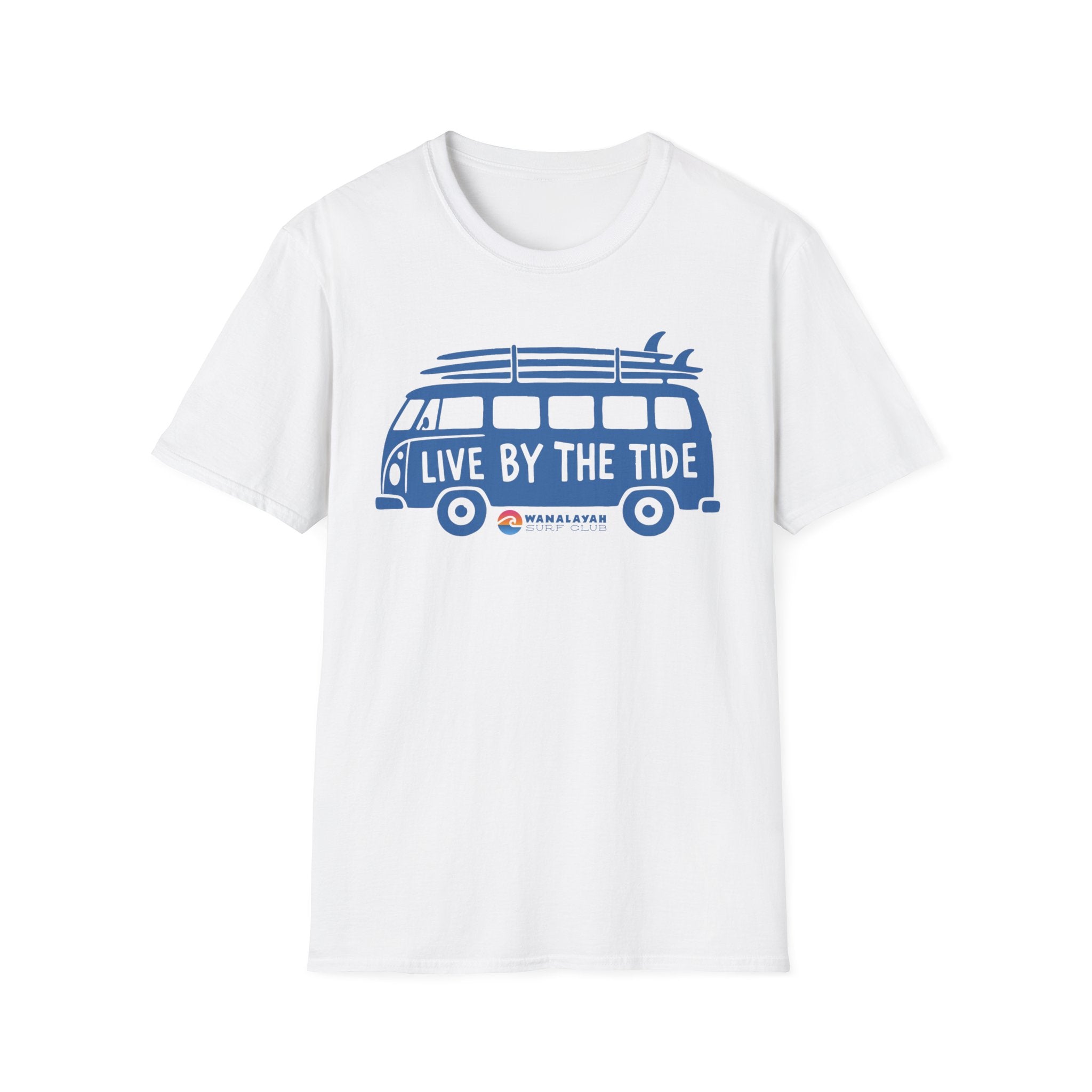 Live By The Tide-VW Van T-Shirt