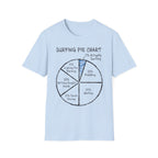 Surfing Pie Chart T-Shirt