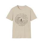 Wanalayah Surf Club-Live By The Tide-Simple T-Shirt