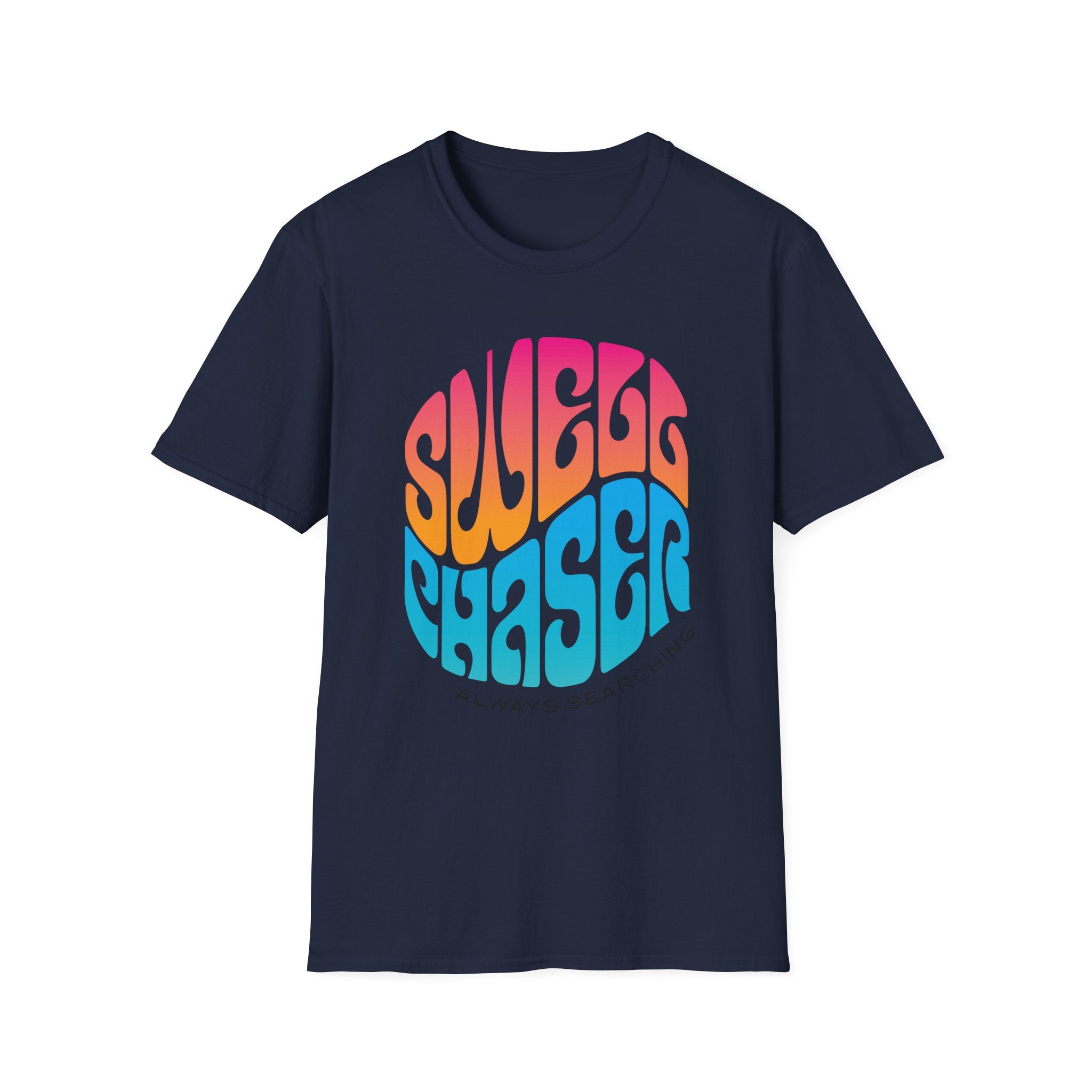 Swell Chaser-Psychedelic Font T-Shirt