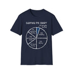 Surfing Pie Chart T-Shirt