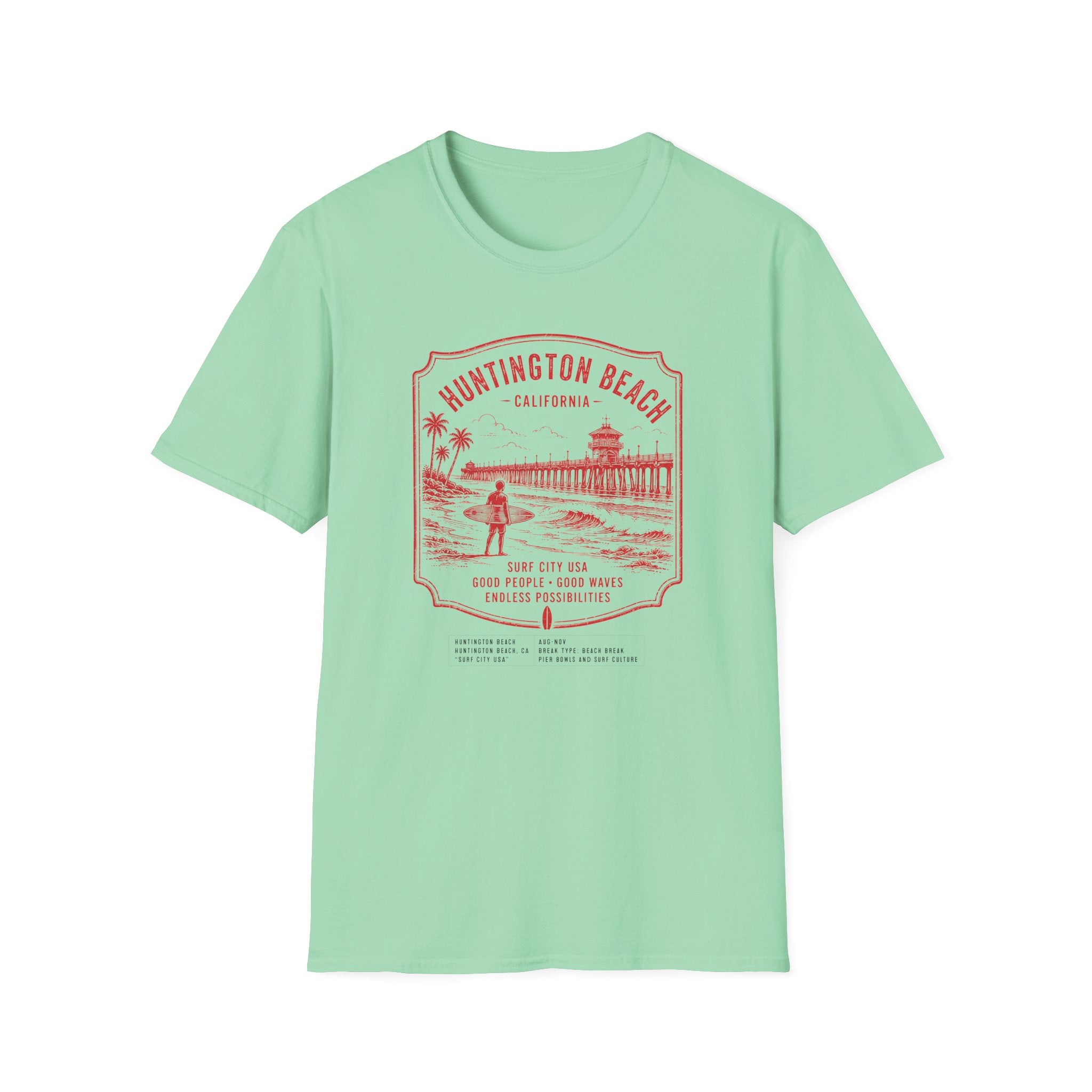 Huntington Beach Passport T-Shirt