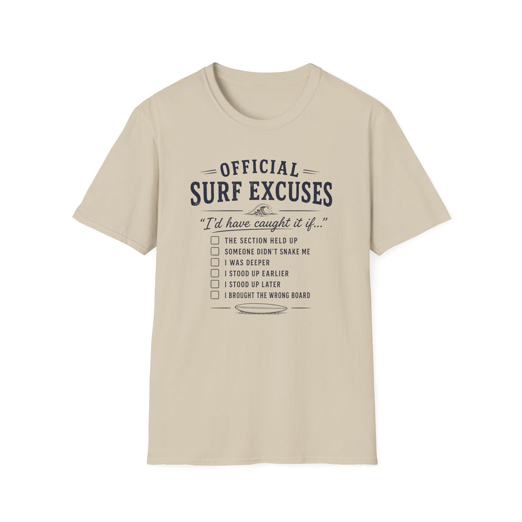 Official Surf Excuses T-Shirt