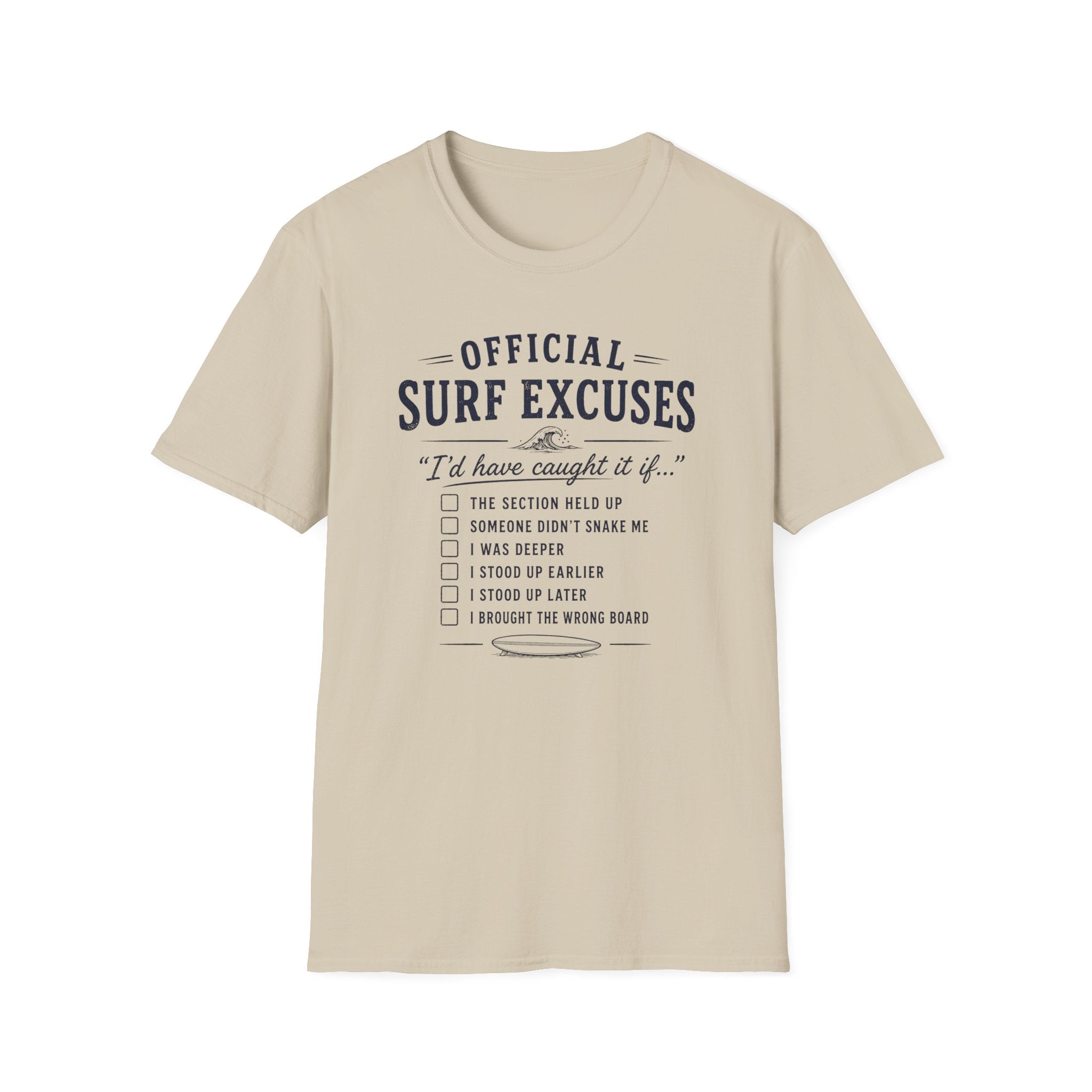 Official Surf Excuses T-Shirt